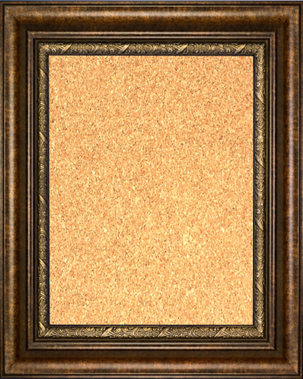 framed cork board