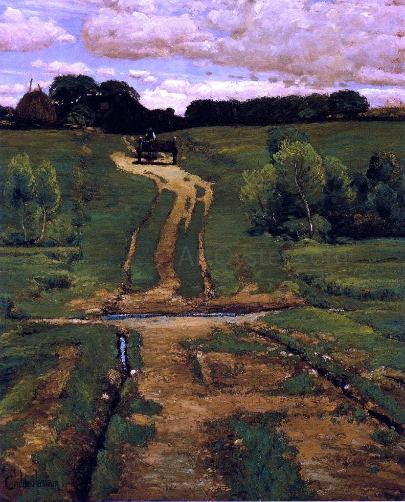 Frederick Childe Hassam Back Road - Hand Painted Oil Painting
