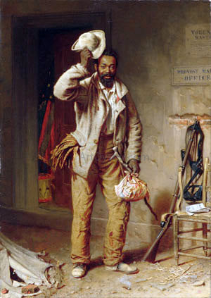 Thomas Waterman Wood A Bit of War History: The Contraband - Hand Painted Oil Painting