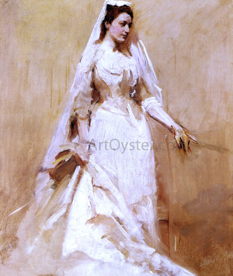 Abbott Handerson Thayer A Bride - Hand Painted Oil Painting