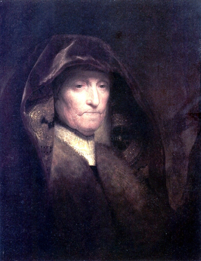 Rembrandt Van Rijn A Bust of an Old Woman (also known as The Artist's Mother) - Hand Painted Oil Painting
