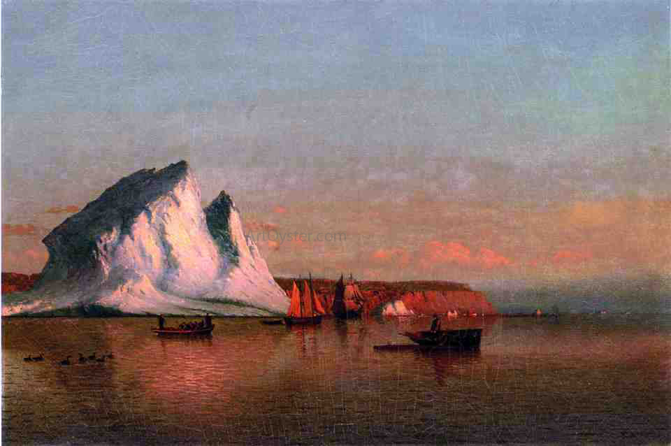William Bradford A Calm Afternoon, the Coast of Labrador - Hand Painted Oil Painting