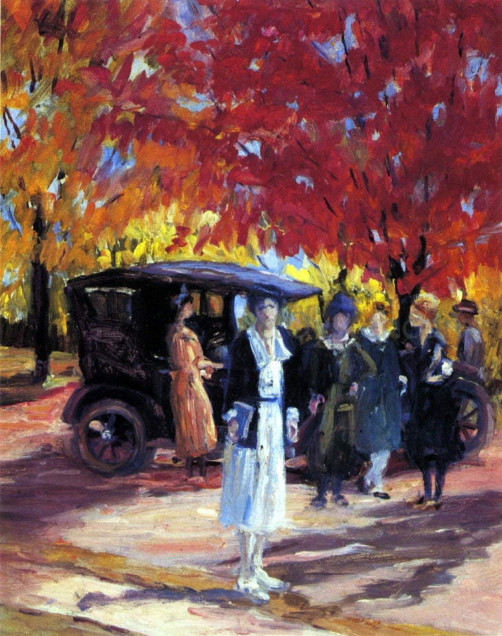 Louise Jordan Smith A Campus Group - Hand Painted Oil Painting