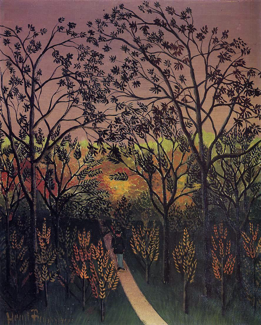 Henri Rousseau Corner of the Plateau of Bellevue - Hand Painted Oil Painting