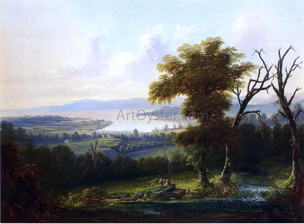 Hermann Fuechsel A Dream of New England - Hand Painted Oil Painting