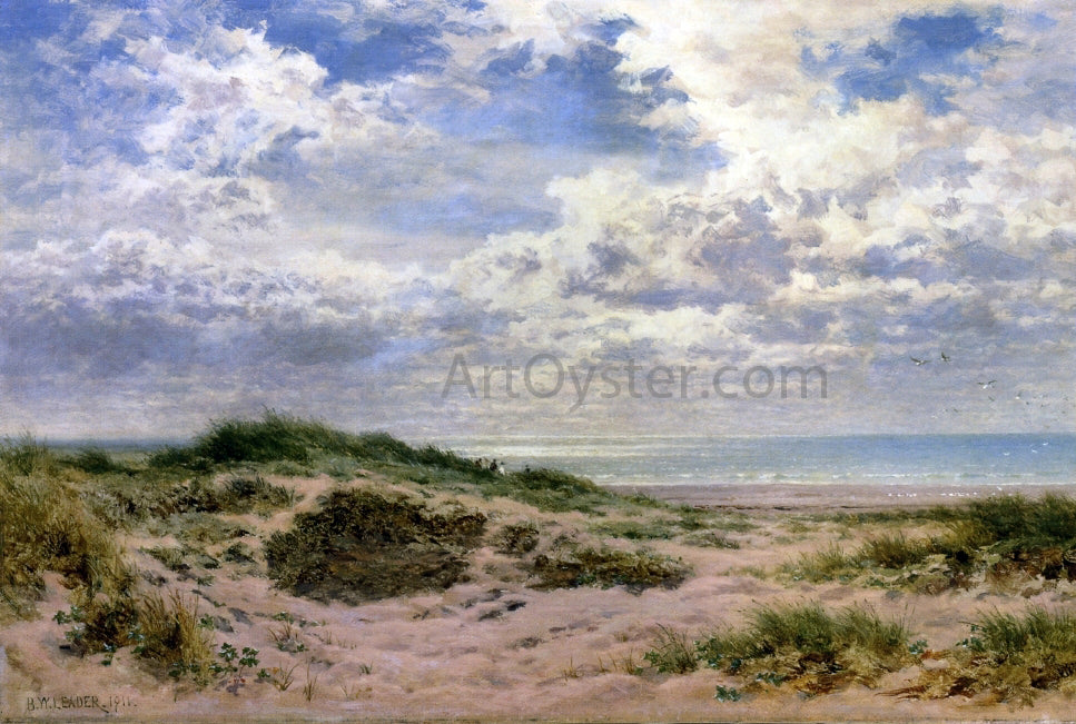 Benjamin Williams Leader A Fine Morning on the Sussex Coast - Hand Painted Oil Painting