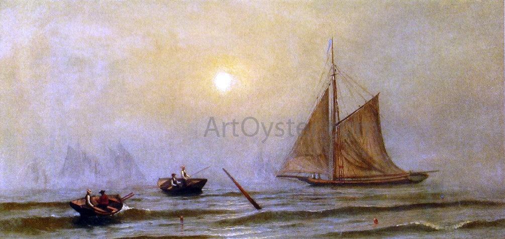 Francis A Silva A Foggy Day - Hand Painted Oil Painting