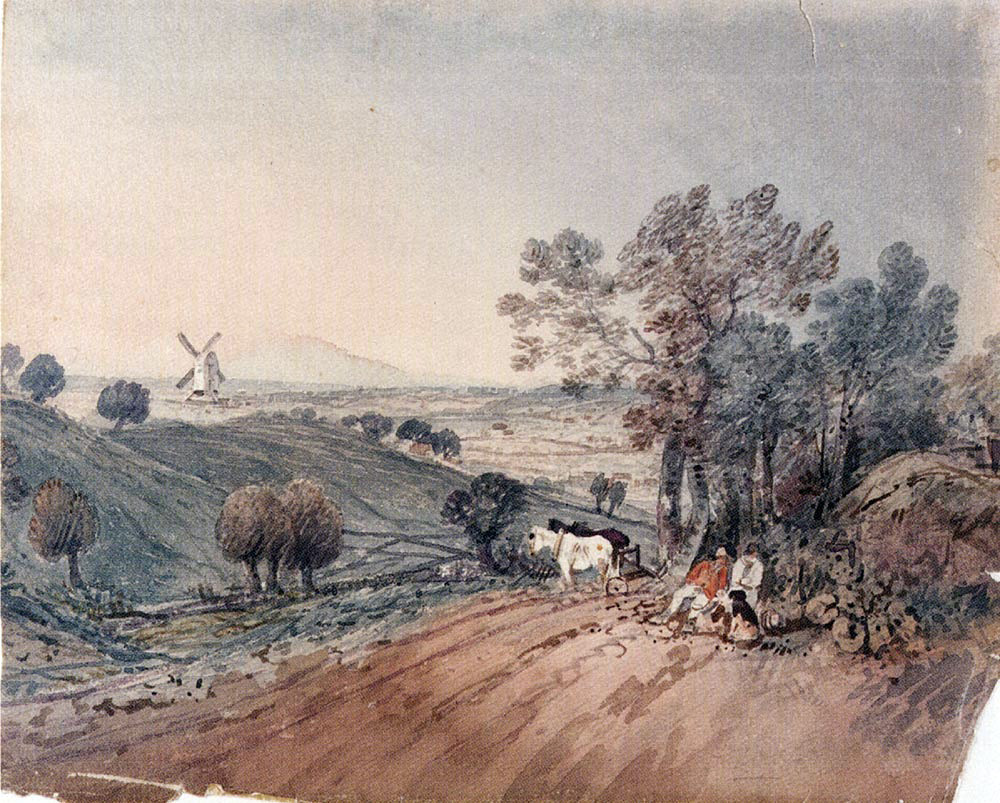 George Frost Folio Of Figure And Landscape Drawings - Hand Painted Oil Painting