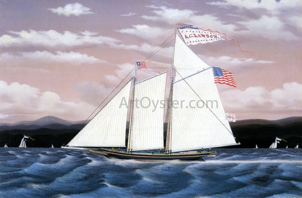 James Bard A. G. Lawson - Hand Painted Oil Painting