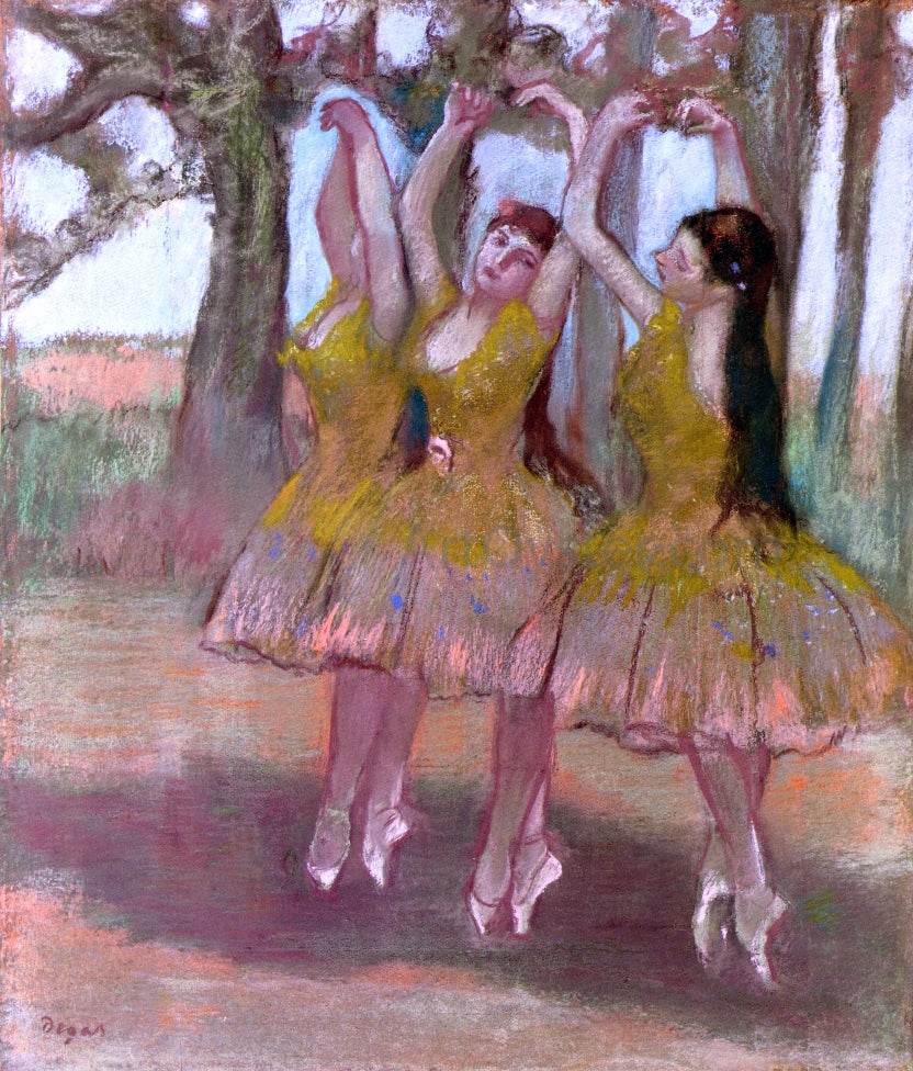 Edgar Degas A Grecian Dance - Hand Painted Oil Painting