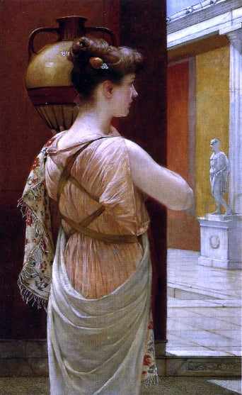 Francis David Millet Handmaiden - Hand Painted Oil Painting