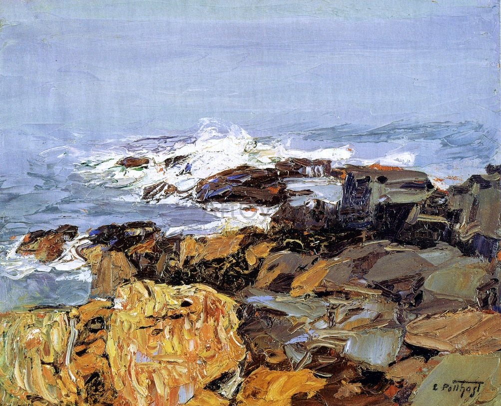 Edward Potthast A Hazy Day - Hand Painted Oil Painting