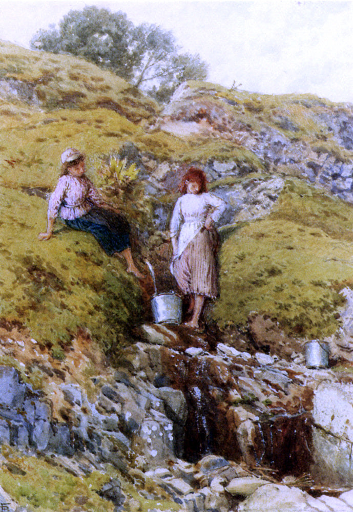 Myles Foster RWS Highland Burn, Balmacara, Near Kyle Of Lochalsh - Hand Painted Oil Painting