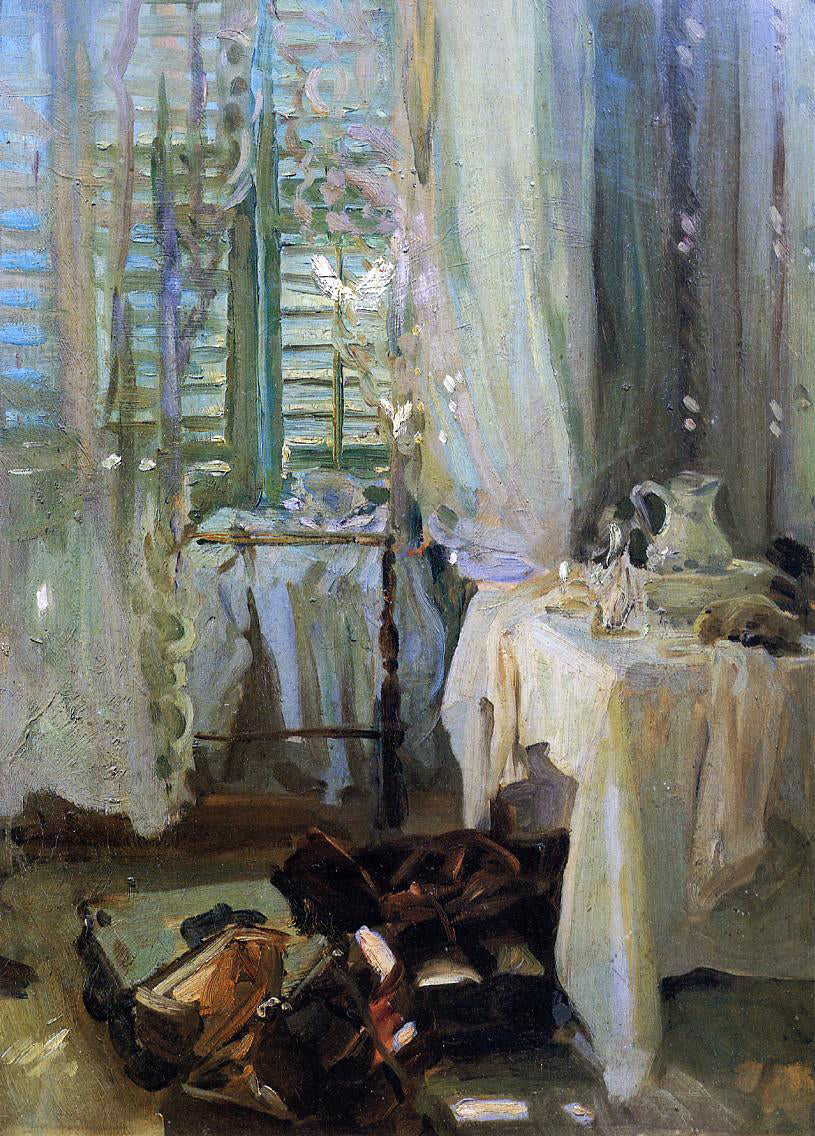 John Singer Sargent A Hotel Room - Hand Painted Oil Painting