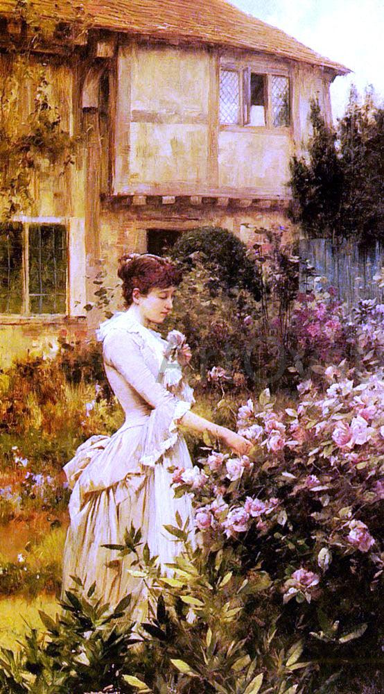 Alfred Glendening A Labour of Love - Hand Painted Oil Painting