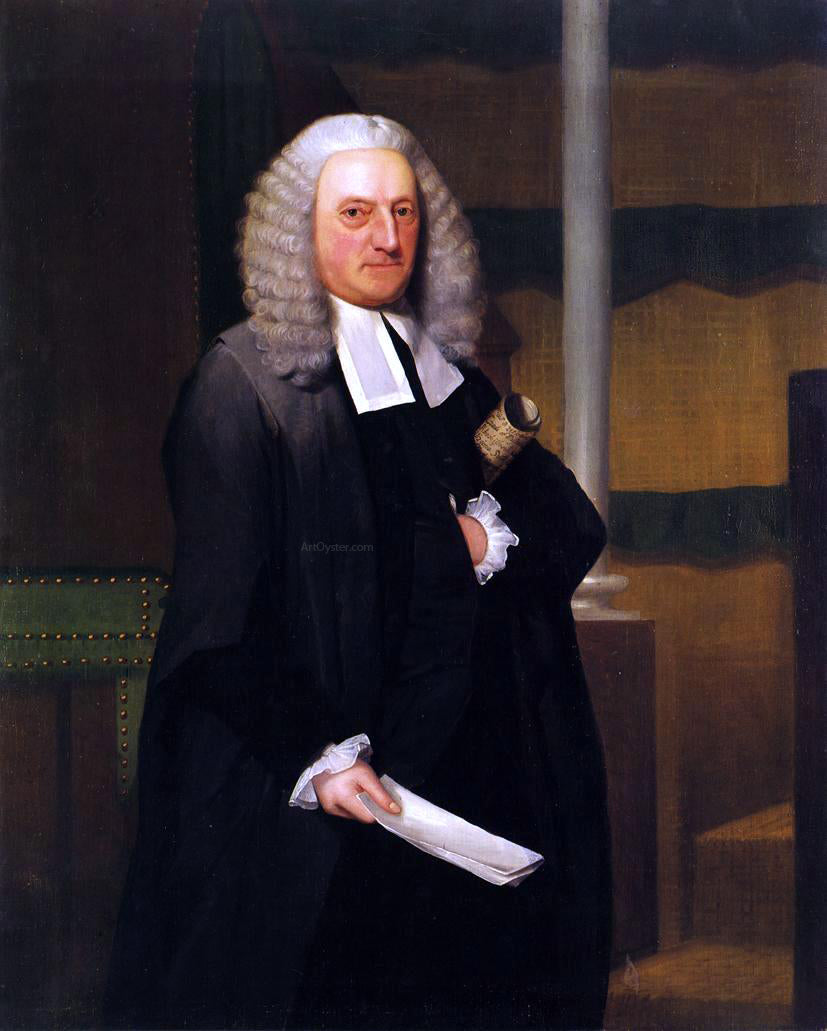 Ralph Earl A Master in Chancery Entering the House of Lords - Hand Painted Oil Painting