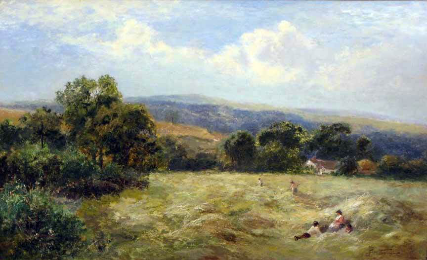 George Turner A Mid-day Rest - Hand Painted Oil Painting