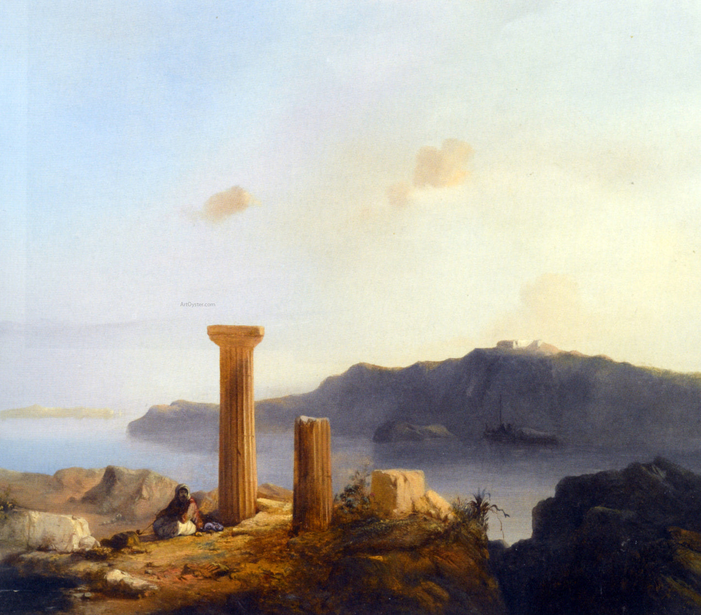 Jacobus Albertus Michael Jacobs A Moments Rest - Hand Painted Oil Painting