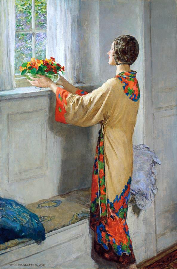 William Henry Margetson A New Day - Hand Painted Oil Painting