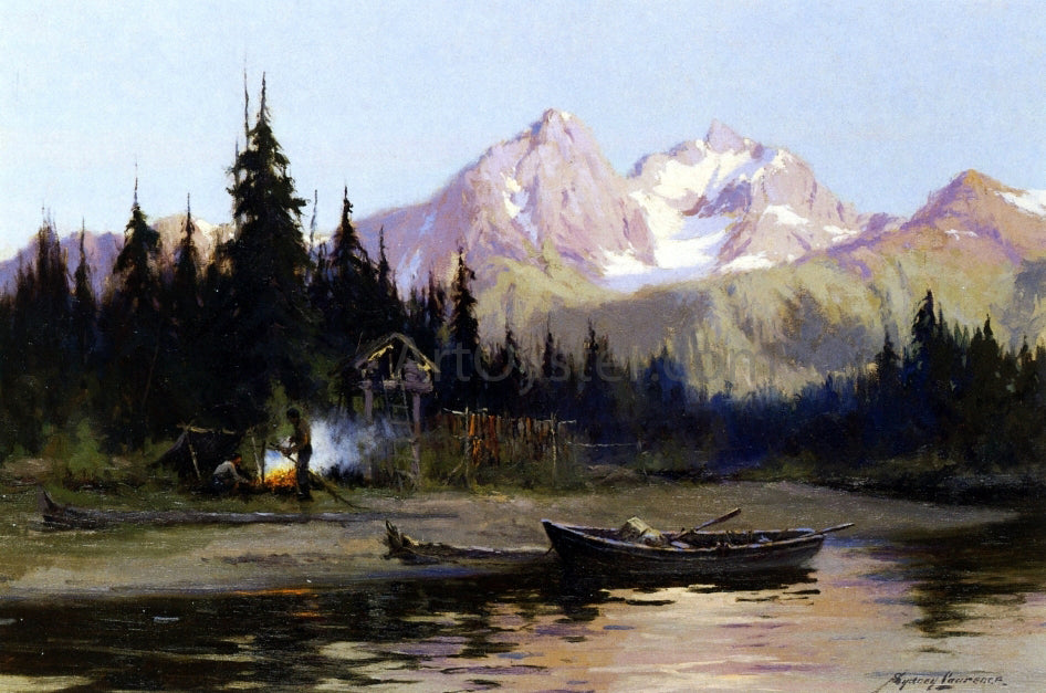 Sydney Laurence A Northern Frontier - Hand Painted Oil Painting