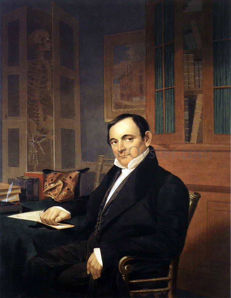 John Rubens Smith A Philadelphia Physician - Hand Painted Oil Painting