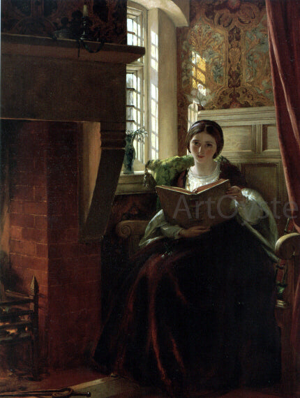 John Callcott Horsley A Pleasant Corner - Hand Painted Oil Painting
