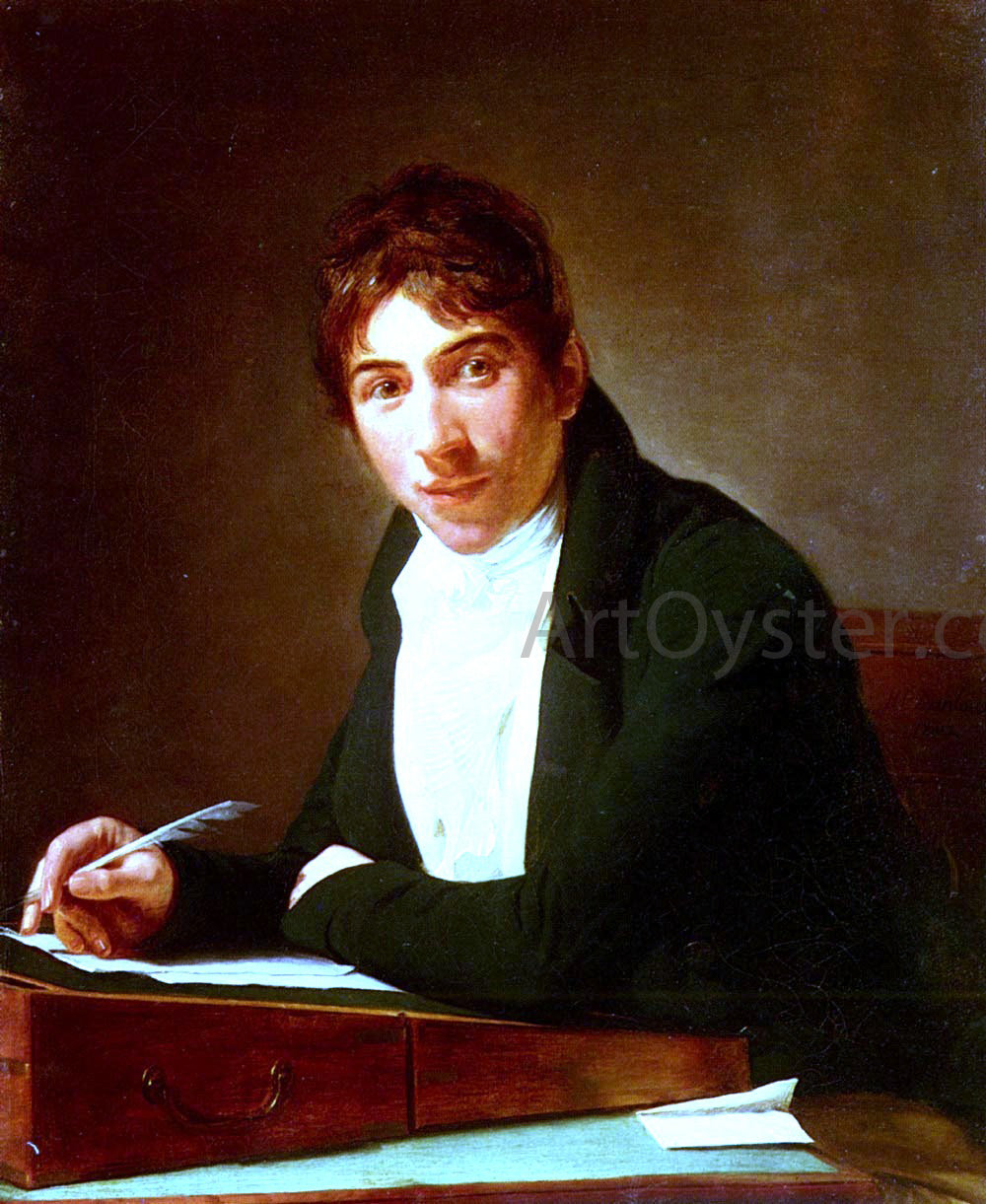  Henri Pierre Danloux A Portrait of Master Gardiner - Hand Painted Oil Painting