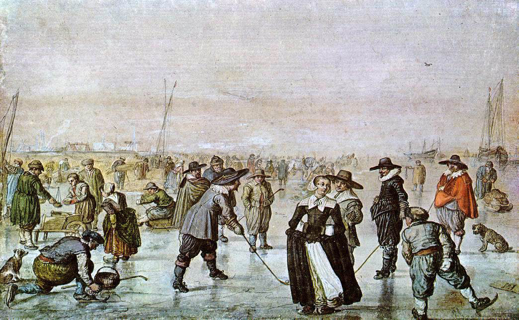 Hendrick Avercamp Scene on the Ice - Hand Painted Oil Painting