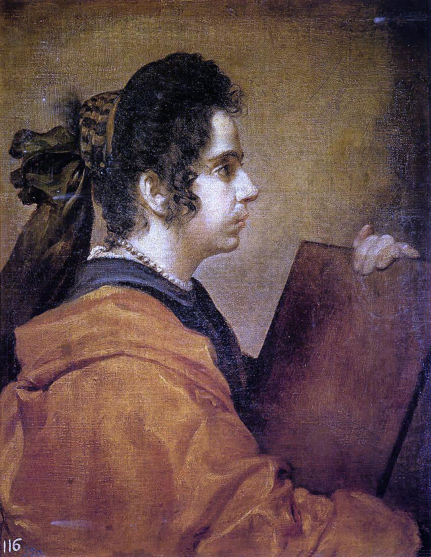 Diego Velazquez A Sibyl - Hand Painted Oil Painting