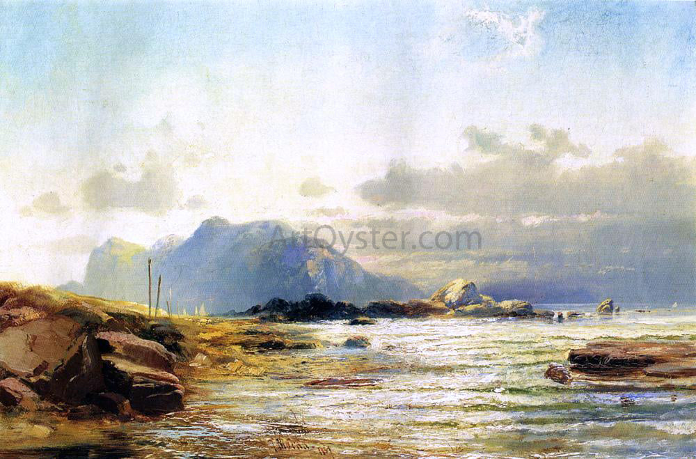 Frederick Butman A Sketch of the Coast - Hand Painted Oil Painting