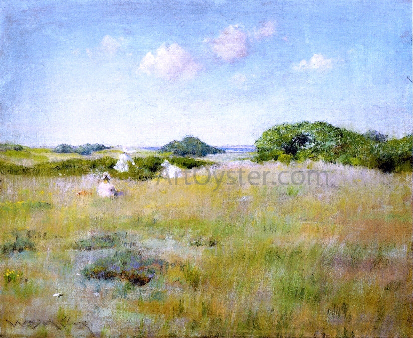  William Merritt Chase A Summer Day - Hand Painted Oil Painting