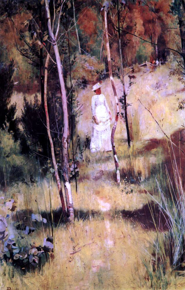 Tom Roberts A Summer Morning Tiff - Hand Painted Oil Painting