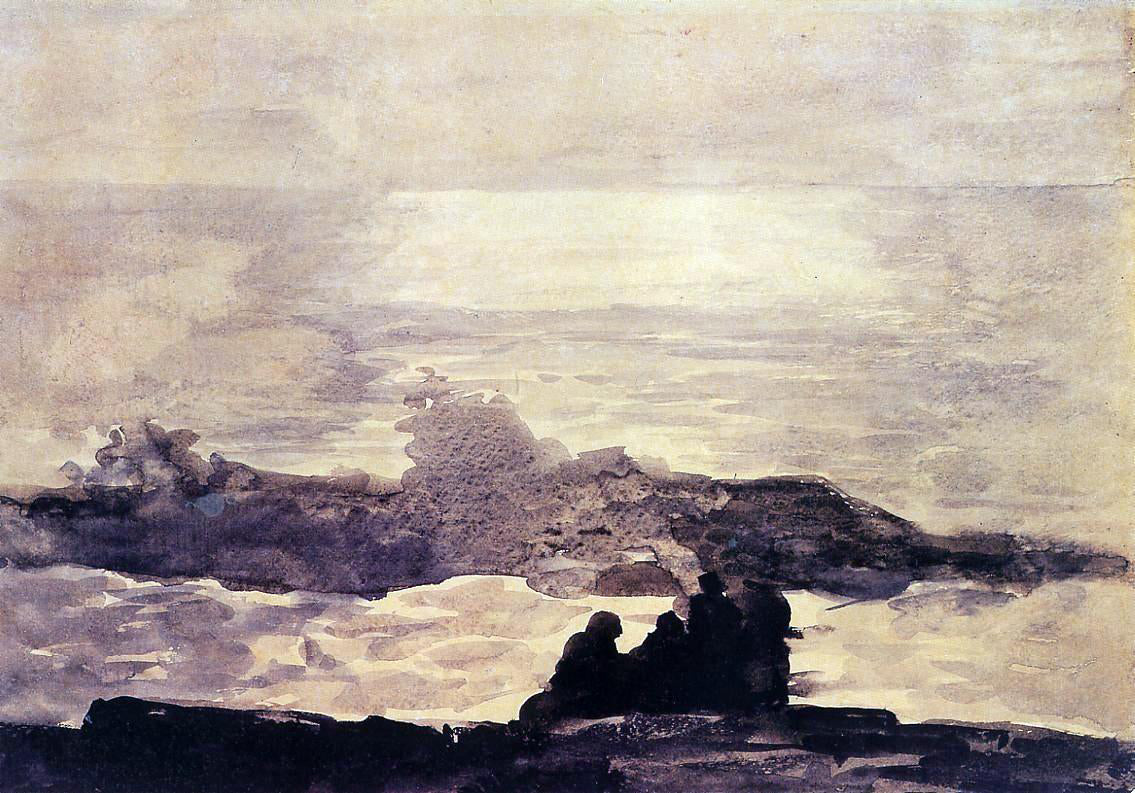 Winslow Homer A Summer Night - Hand Painted Oil Painting