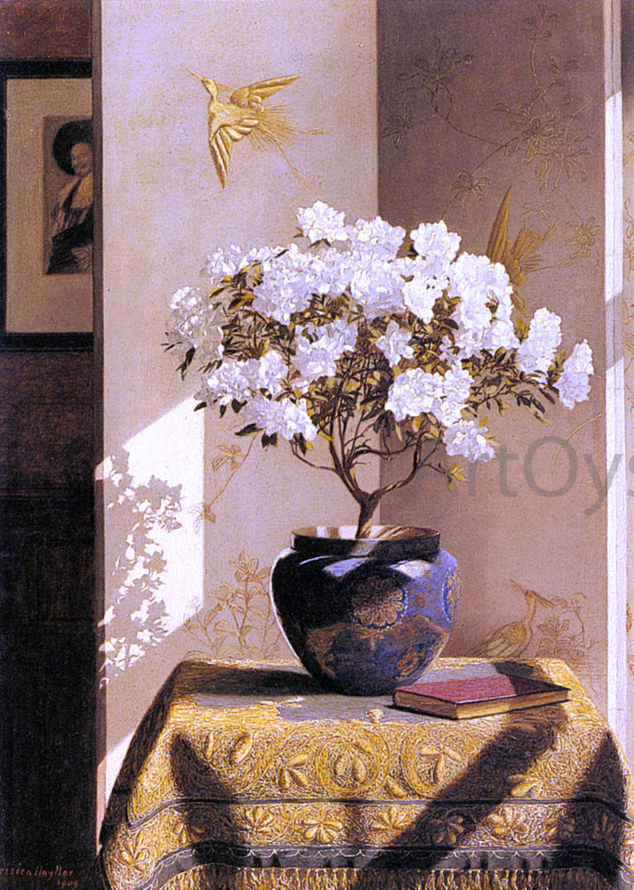 Jessica Hayllar A Sunny Corner - Hand Painted Oil Painting