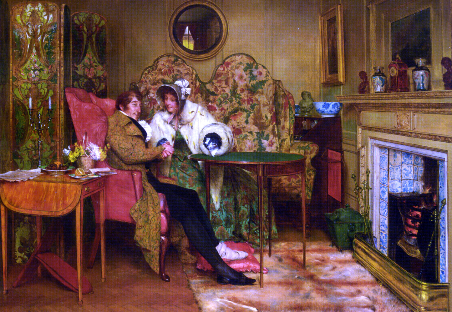 Walter Dendy Sadler A Sure Cure for the Gout - Hand Painted Oil Painting