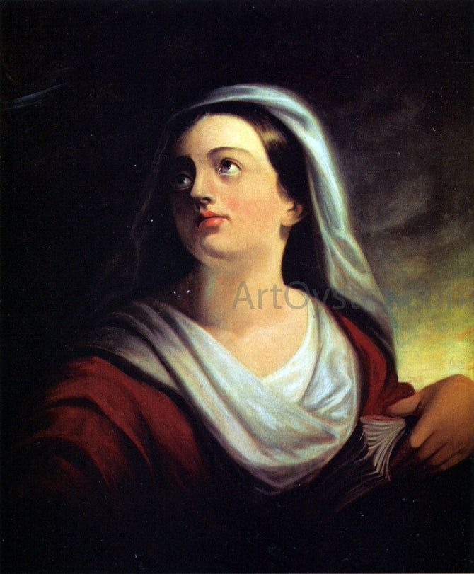 Daniel Huntington A Sybil - Hand Painted Oil Painting