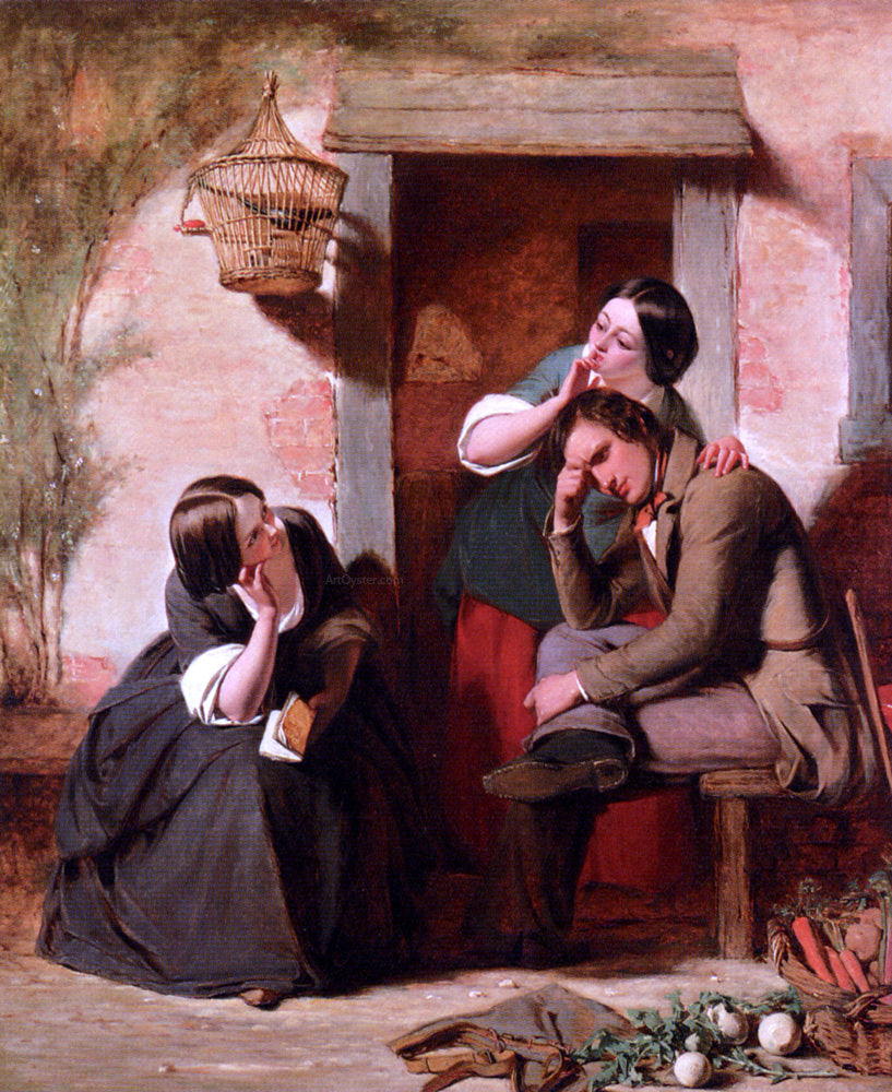 Augustus Leopold Egg A Teasing Riddle - Hand Painted Oil Painting