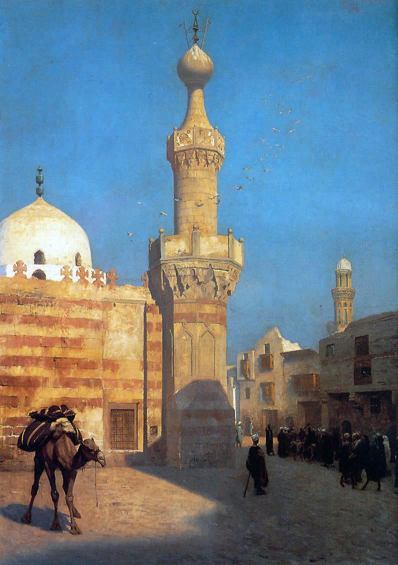  Jean-Leon Gerome A View of Cairo - Hand Painted Oil Painting