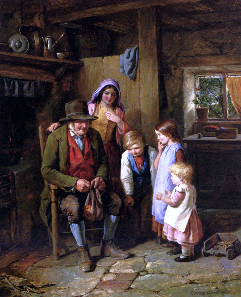 Junior James Hardy Welcome Visitor - Hand Painted Oil Painting