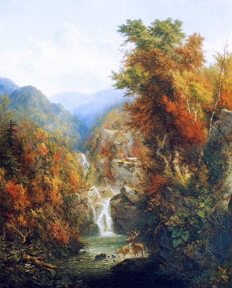 Homer Dodge Martin A Wilderness Pool - Hand Painted Oil Painting