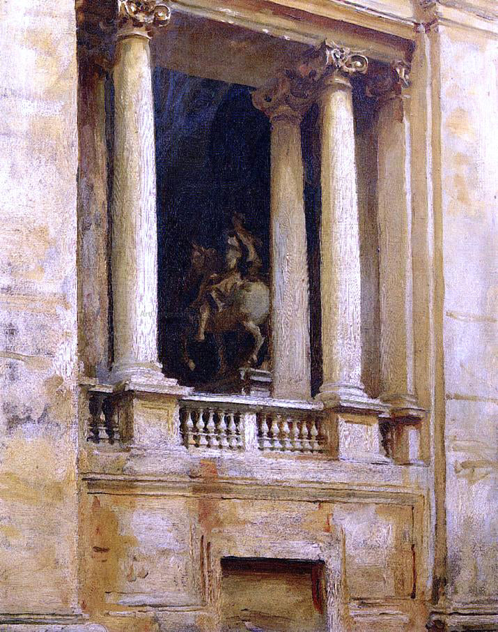 John Singer Sargent Window in the Vatican - Hand Painted Oil Painting