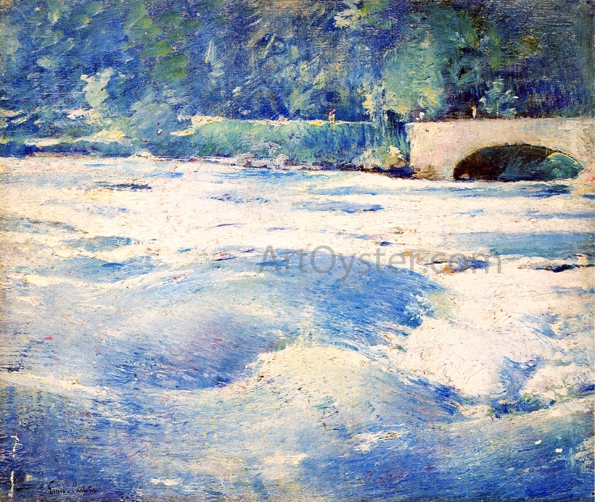 Emil Carlsen Above Niagara Falls - Hand Painted Oil Painting