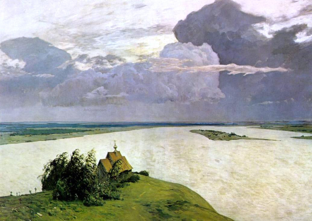 Isaac Ilich Levitan Above the Eternal Peace - Hand Painted Oil Painting