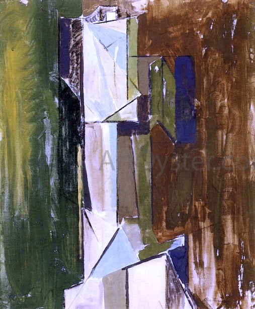 Alfred Henry Maurer Abstract Head - Hand Painted Oil Painting