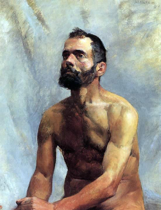 Henri De Toulouse-Lautrec Academic Study 'Nude' - Hand Painted Oil Painting