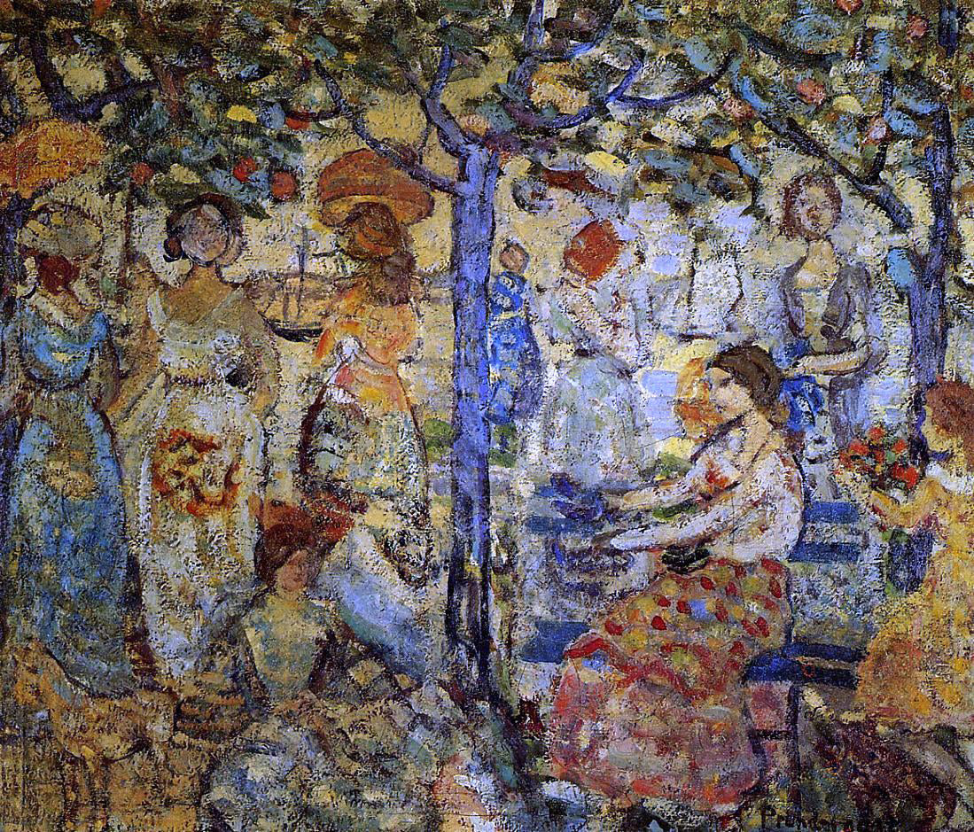 Maurice Prendergast Acadia - Hand Painted Oil Painting