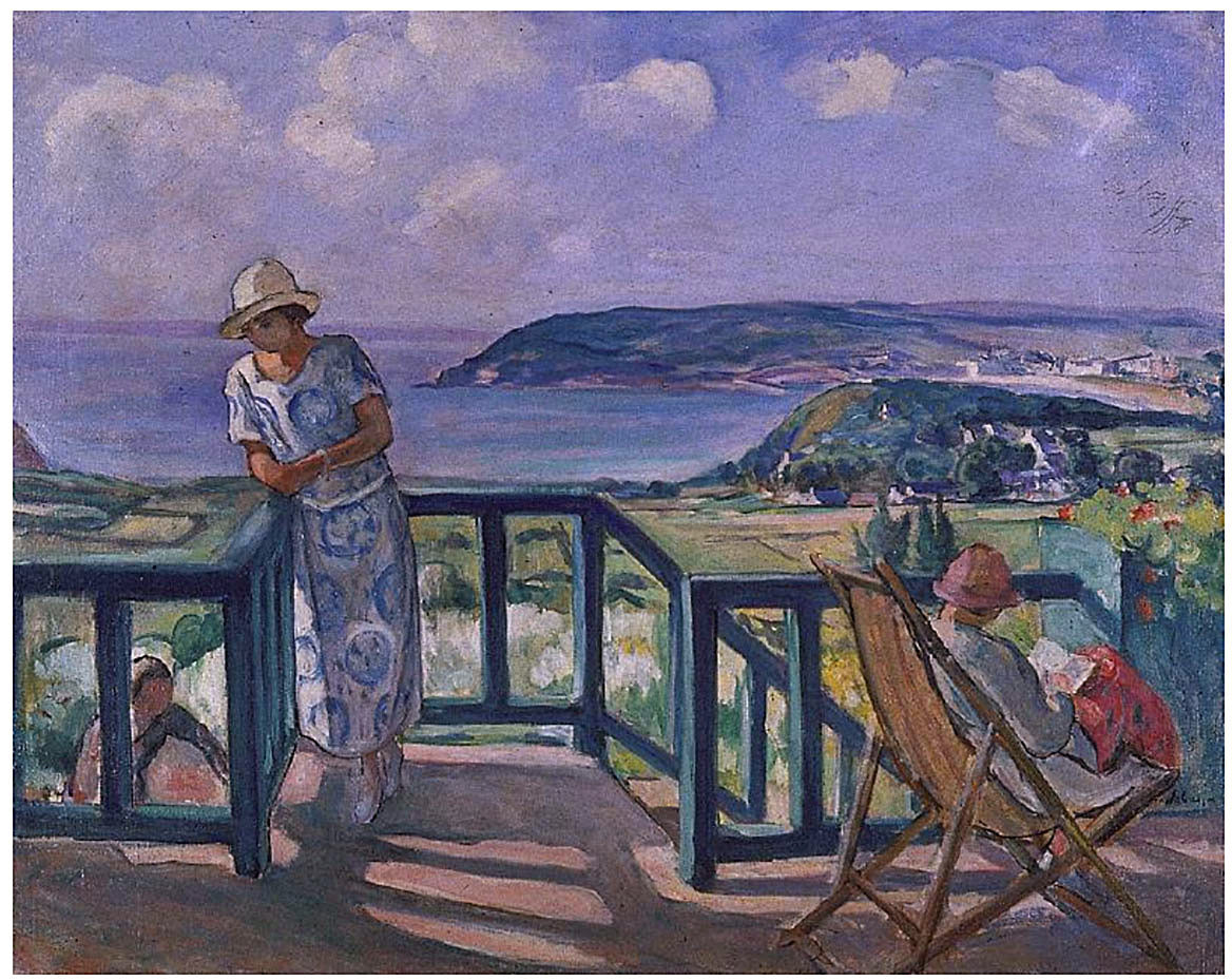 Henri Lebasque Across the Bay - Hand Painted Oil Painting