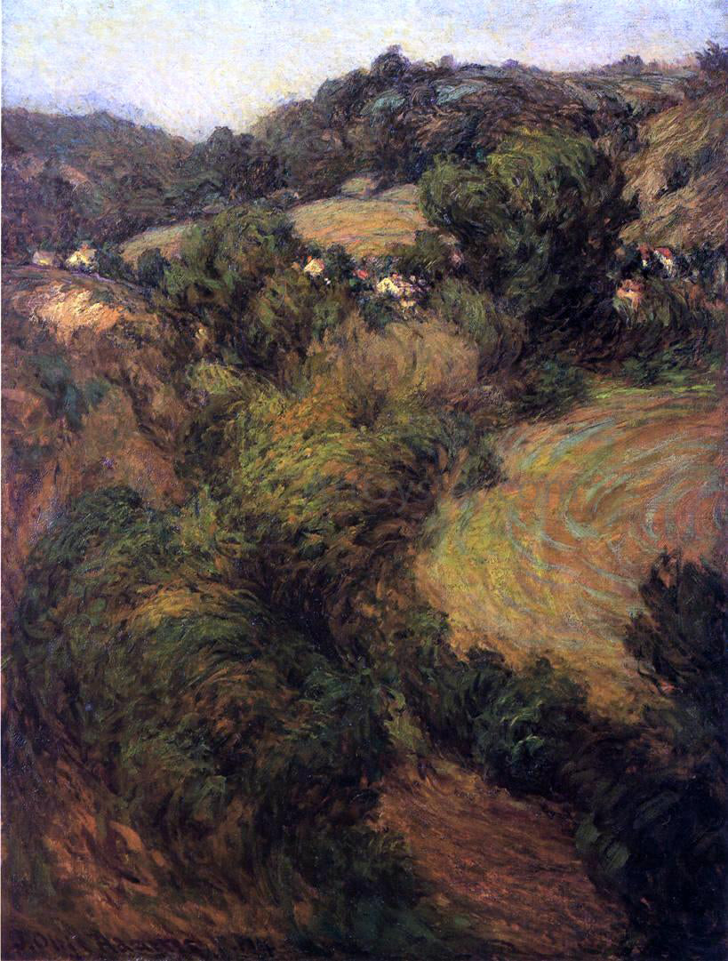 John Ottis Adams Across the Valley - Hand Painted Oil Painting
