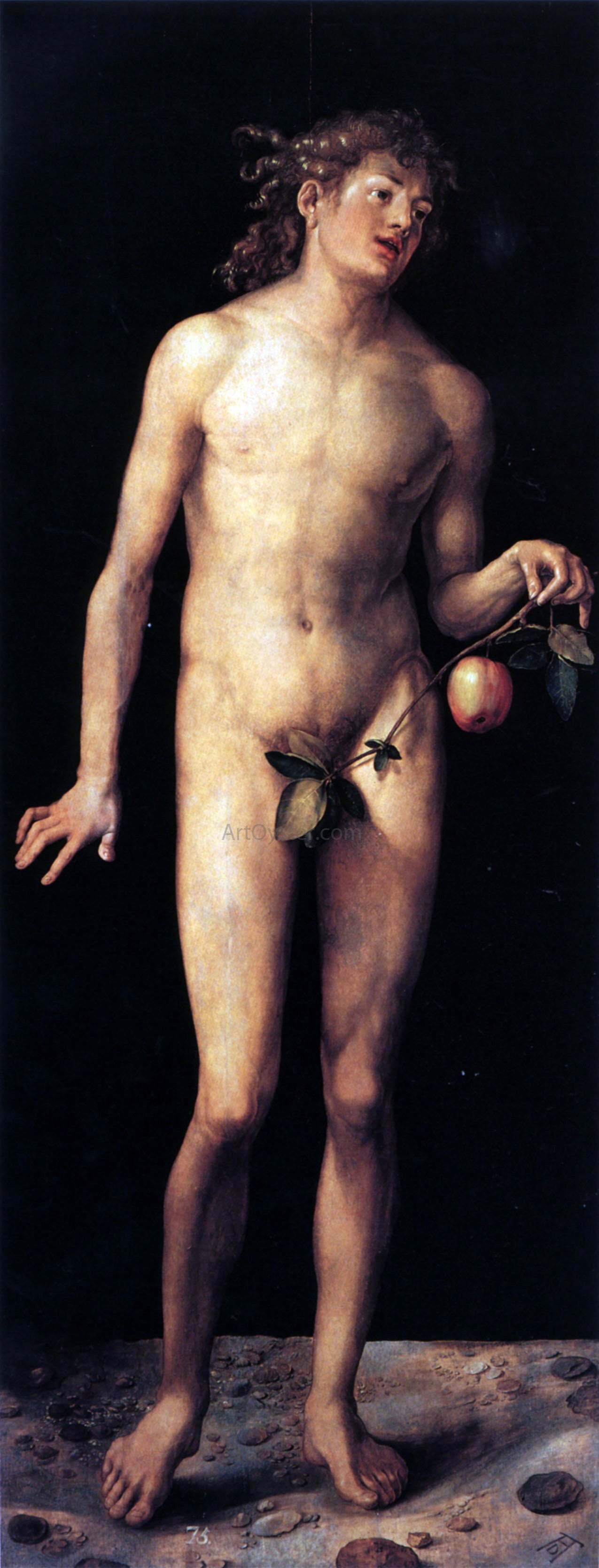 Albrecht Durer Adam - Hand Painted Oil Painting