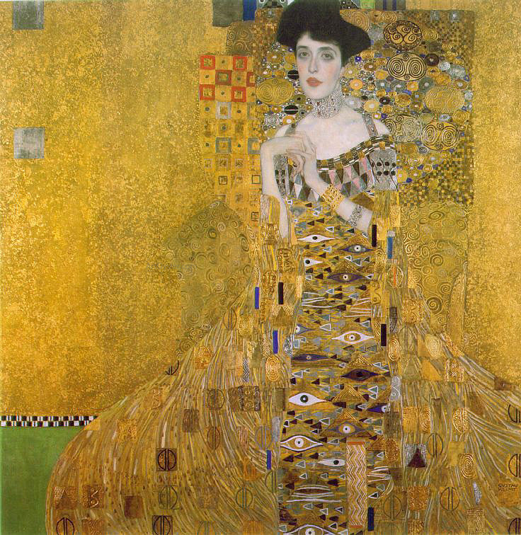 Gustav Klimt Adele Bloch-Bauer I - Hand Painted Oil Painting